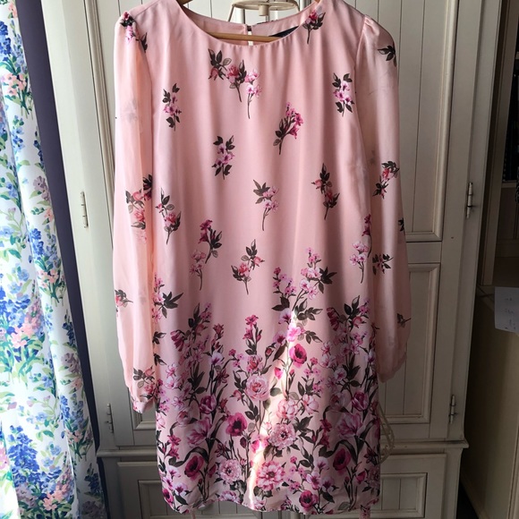 primark pink floral dress
